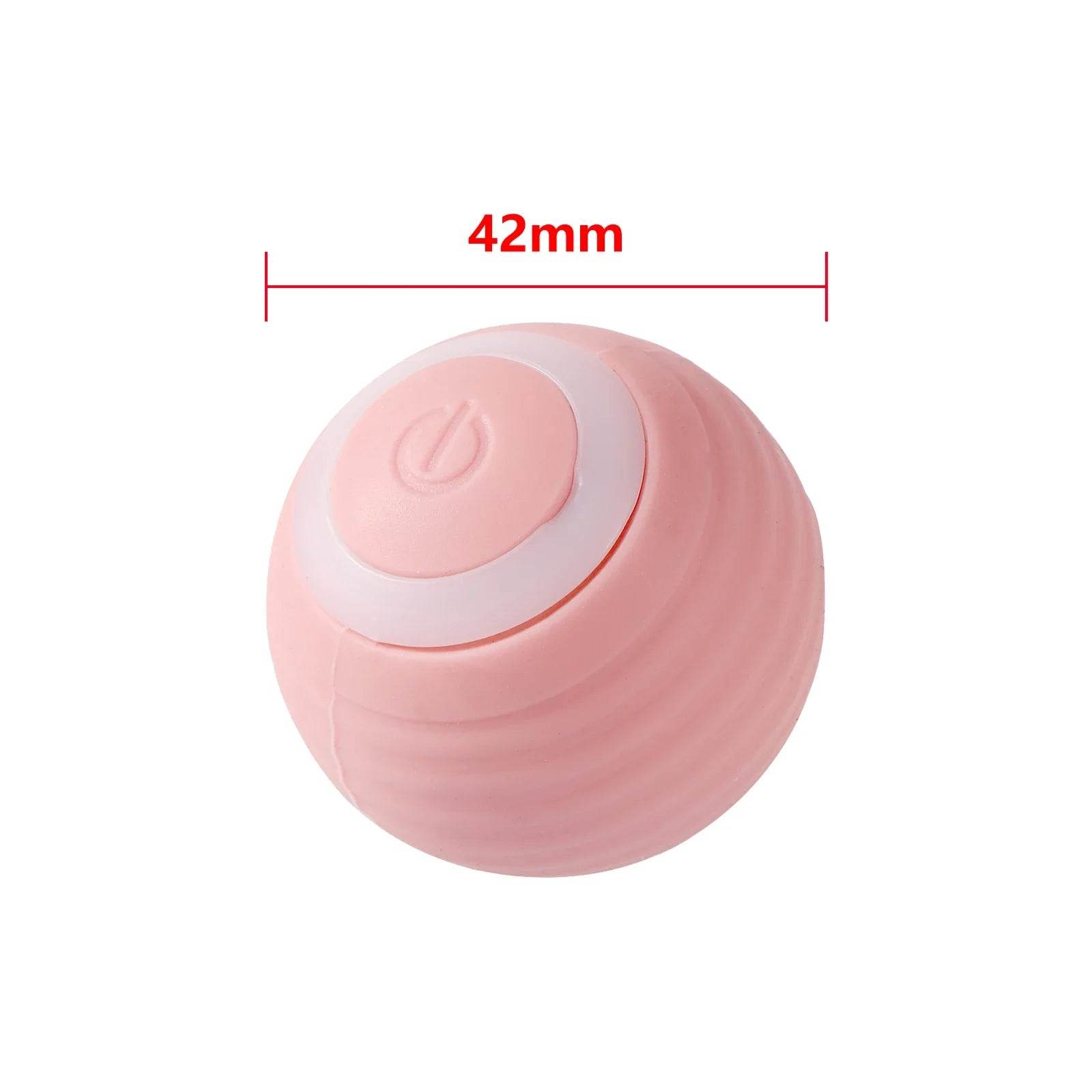 Jouet pour chats à mouvement automatique, balle Interactive, boule électrique roulante Rechargeable, accessoires pour animaux de compagnie, fournitures pour la maison - Animaleriex