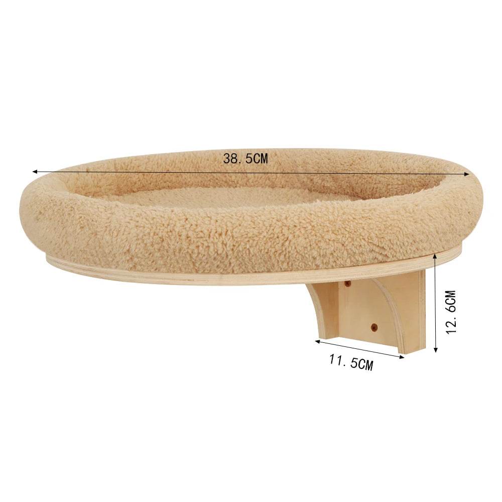 Corde d'escalade murale pour chat, 1 pièce, pédales en bois massif et corde en Sisal, entraînement des chatons, meulage des griffes, meubles d'intérieur pour chat - Animaleriex