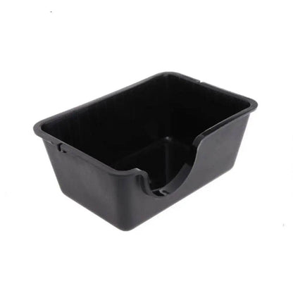 Boîte rectangulaire en plastique pour cacher les reptiles, en plastique noir, lézards, serpent, abri, maison, refuge pour petits animaux, Cage pour reptiles - Animaleriex