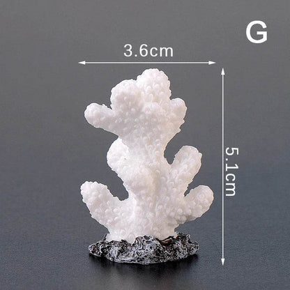 Décoration d'aquarium de corail artificiel, émule d'étoile de mer, décoration de paysage de récif en résine, décoration de table artisanale - Animaleriex