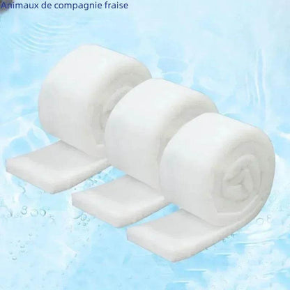 Filtre biochimique Super épais pour Aquarium, éponge en coton pour Aquarium, écumoire en mousse de coton Bio - Animaleriex