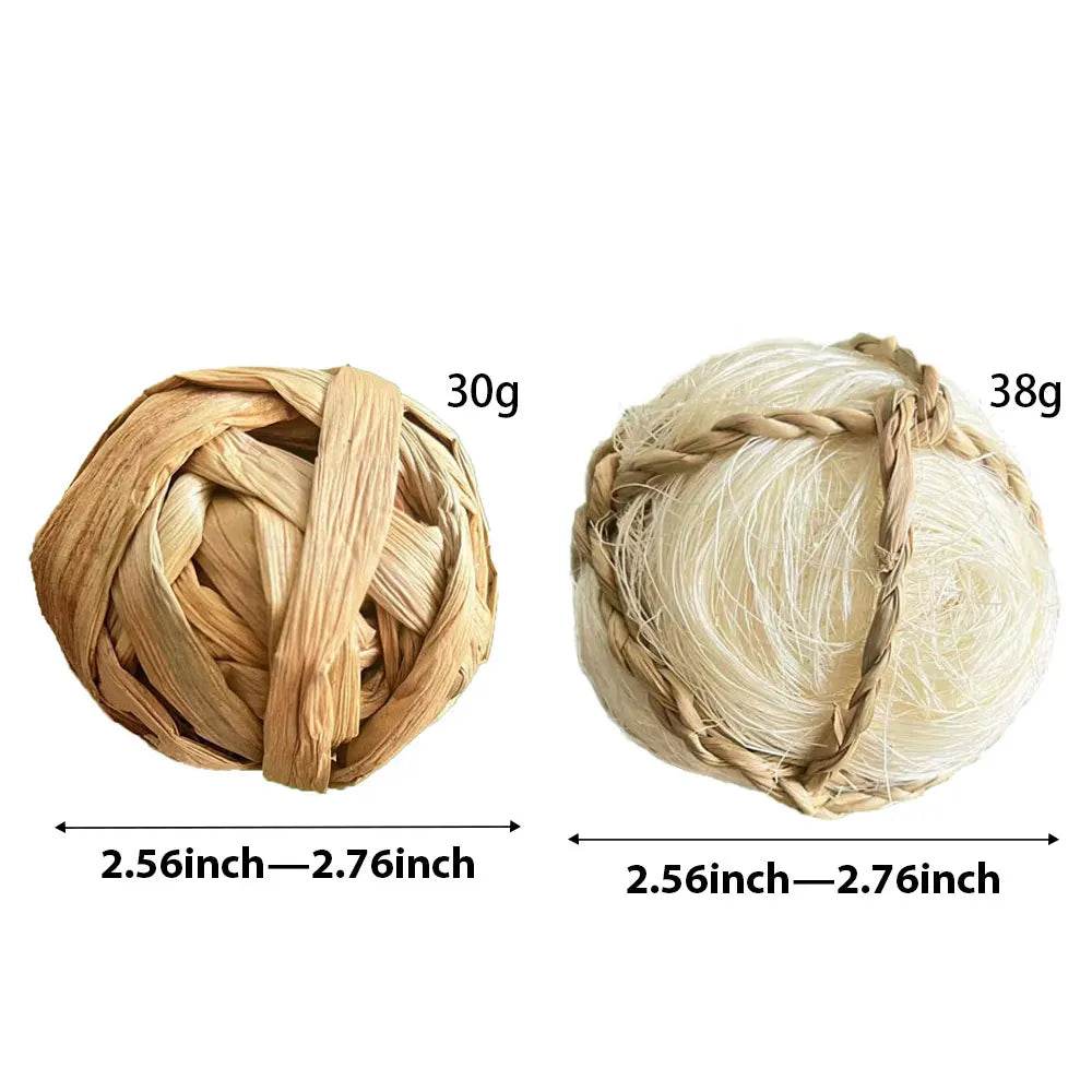 Jouets à mâcher pour petits animaux, pour Ribbit, lapin, Hamster, guinée, Chinchillas, nettoyage des dents, jouets de meulage molaire, fournitures pour animaux de compagnie - Animaleriex