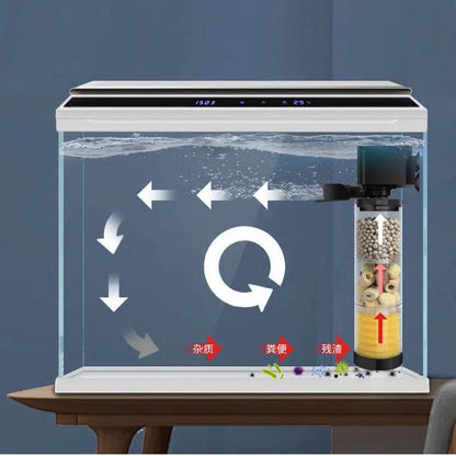 Filtre silencieux 220V 50Hz pour Aquarium, tortue, poisson, pompe à eau Submersible, Bio éponge, écumoire, fabricant de vagues, accessoires de filtres - Animaleriex