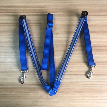 Sangles de poitrine de cheval LED 100CM, décoration d'équitation, Tubes lumineux, licou de selle équestre, produits de soins pour chevaux - Animaleriex