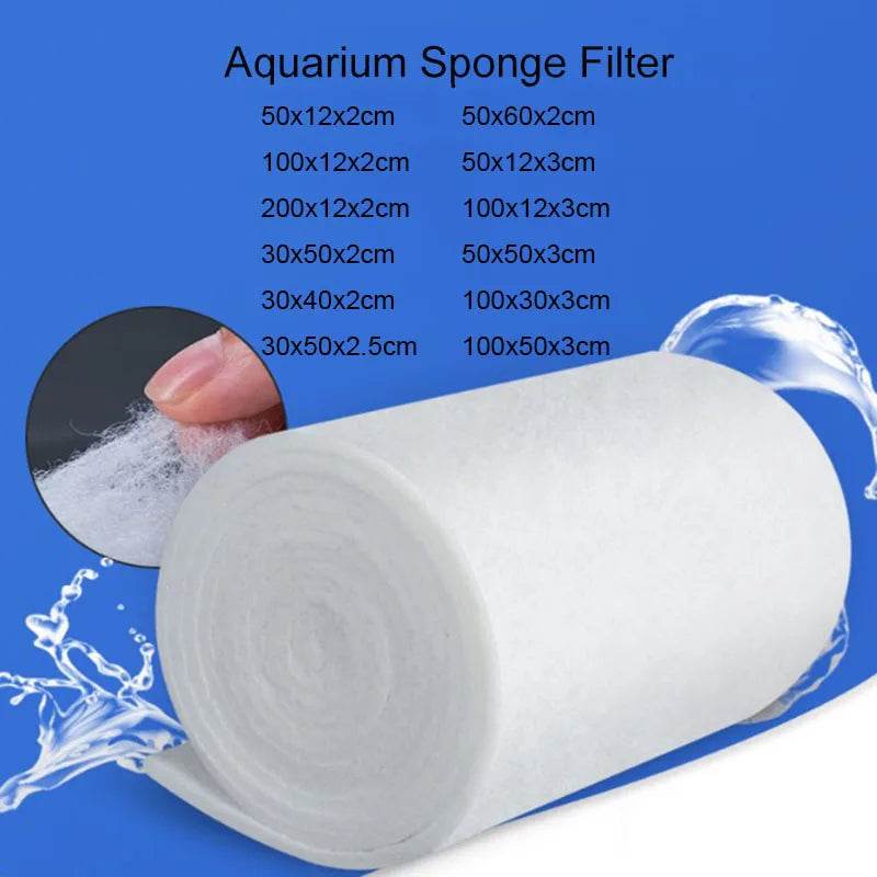 Filtre biochimique Super épais pour Aquarium, éponge en coton pour Aquarium, écumoire en mousse de coton Bio - Animaleriex