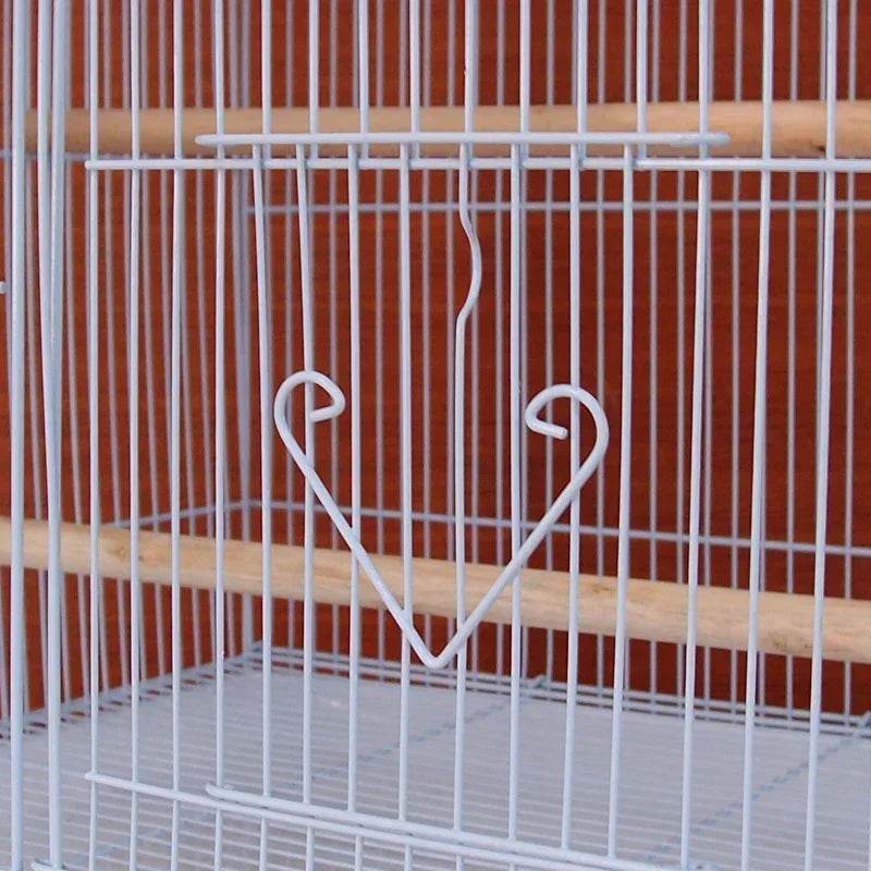 76x45x46 cm Extra Large Cage à oiseaux perroquet animal de compagnie en gros grand extérieur pas cher en fer forgé canari oiseau Cage élevage grande Cage - Animaleriex