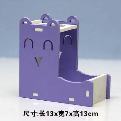 Abreuvoir Durable pour Hamster, petit porte-bouteille pour animaux de compagnie, distributeur de nourriture pour Hamster et lapin, Mini alimentation en eau mignonne, fournitures pour animaux de compagnie - Animaleriex