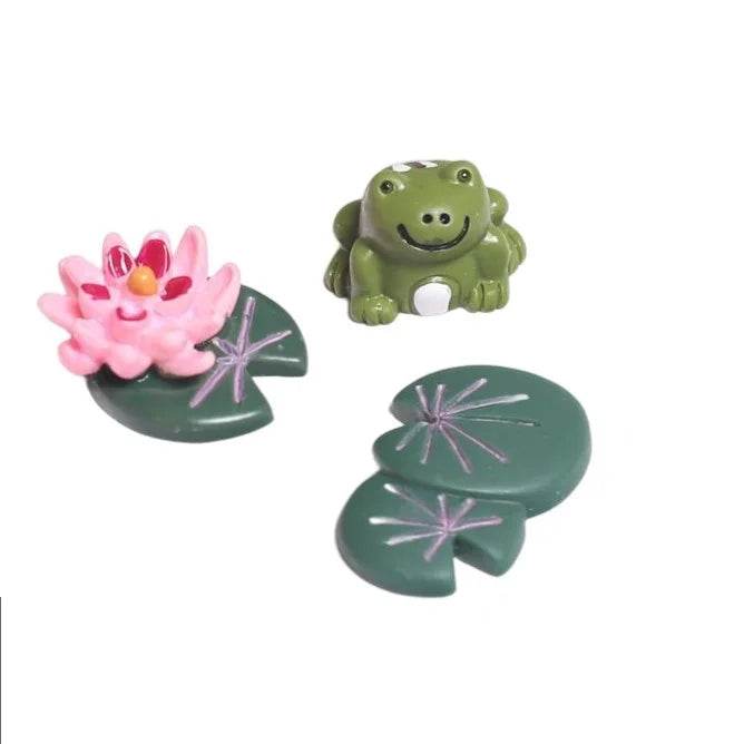 Accessoires de jardin féerique, puits d'eau de source miniatures, pont de bateau, ornement de Statue, Figurines de paysage, décor artisanal de jardin de maison - Animaleriex