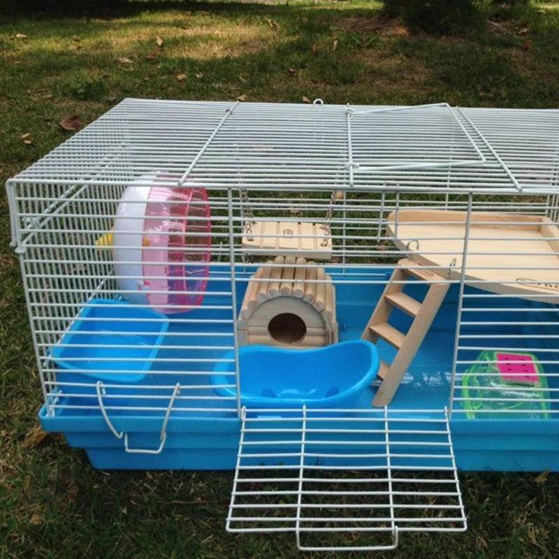 Petit bol distributeur de nourriture pour animaux de compagnie, Cage à Hamster, bol suspendu, dispositif de consommation d'eau, tasse d'alimentation pour oiseaux, écureuils et lapins - Animaleriex