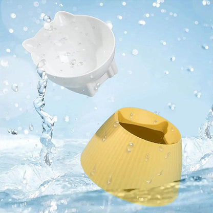 Bols surélevés pour chat avec support surélevé, 15 supports de protection du cou inclinés, bol distributeur d'eau et de nourriture pour animaux de compagnie, pour chats ou petits chiens, 1 pièce - Animaleriex