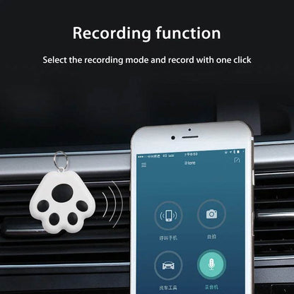 Xiaomi – Mini traceur GPS en forme de patte de chien, localisateur Bluetooth sans fil Anti-perte, pour animal de compagnie, sac pour enfant, portefeuille, accessoires pour collier de clé - Animaleriex
