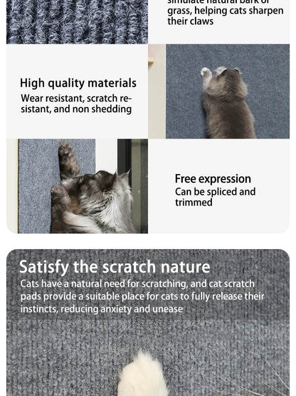 Tapis à gratter autocollant pour chat – Protégez vos meubles et murs des rayures avec cette solution facile à utiliser. - Animaleriex