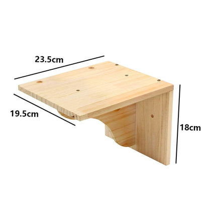 Corde d'escalade murale pour chat, 1 pièce, pédales en bois massif et corde en Sisal, entraînement des chatons, meulage des griffes, meubles d'intérieur pour chat - Animaleriex