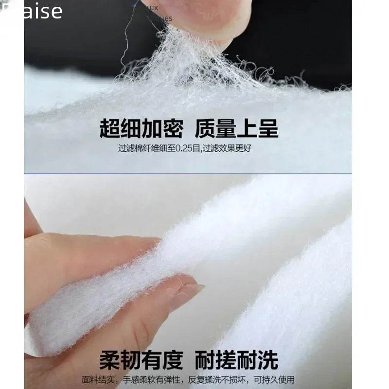 Filtre biochimique Super épais pour Aquarium, éponge en coton pour Aquarium, écumoire en mousse de coton Bio - Animaleriex