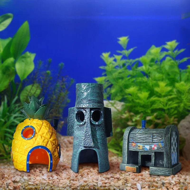 Aquarium décoratif paysage accessoires Aquariums décoration grands Aquariums acryliques et Aquariums accessoires miroir marbre - Animaleriex