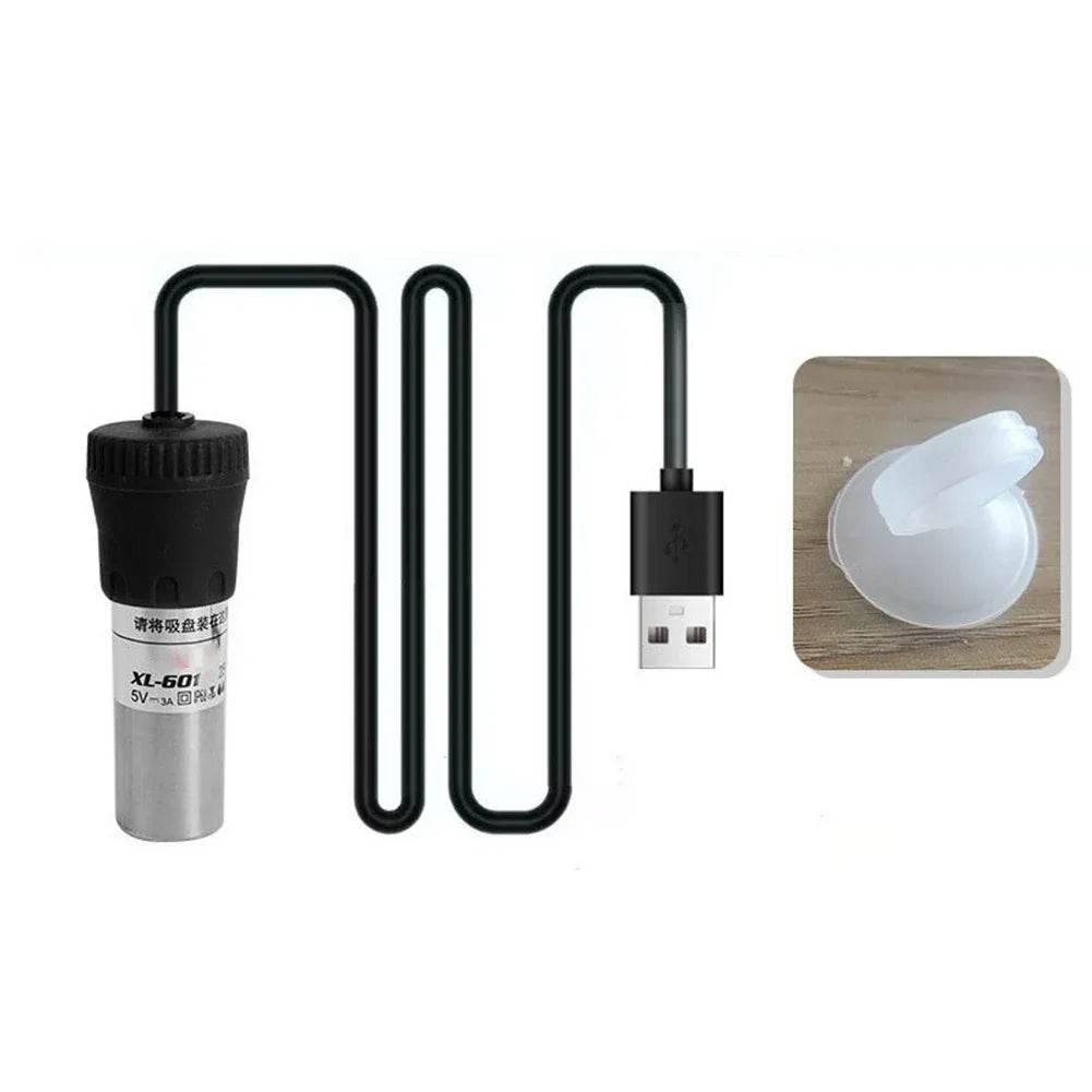 Chauffage d'aquarium réglable submersible 20 W/25 W avec affichage numérique, contrôleur de température externe 18-34 °C USB Mini - Animaleriex