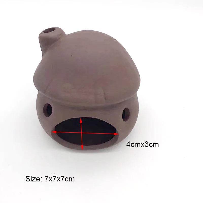 Décoration d'aquarium en céramique, abri pour poissons et crevettes, poterie, maison de Scorpion, Simulation de pierre, décor d'aquarium idéal - Animaleriex