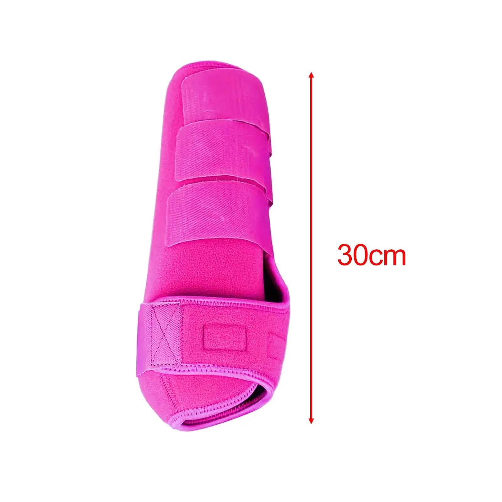 4x bottes de cheval, équipement de protection des jambes, ensemble d'enveloppements de jambes pour l'entraînement à l'équitation - Animaleriex