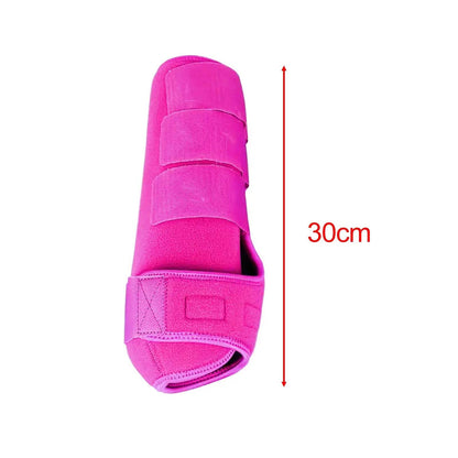 4x bottes de cheval, équipement de protection des jambes, ensemble d'enveloppements de jambes pour l'entraînement à l'équitation - Animaleriex