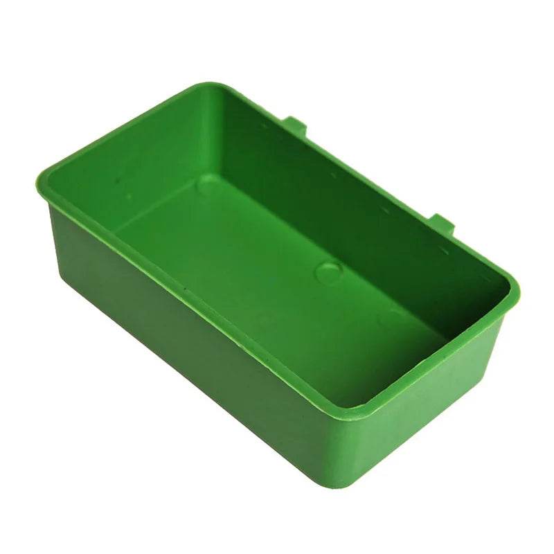 Baignoire d'eau pour oiseaux, 1 pièce, bol pour oiseaux de compagnie, perroquets, perruches, Cage de bain suspendue, petite Cage à perroquets, accessoires pour animaux de compagnie - Animaleriex