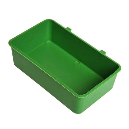 Baignoire d'eau pour oiseaux, 1 pièce, bol pour oiseaux de compagnie, perroquets, perruches, Cage de bain suspendue, petite Cage à perroquets, accessoires pour animaux de compagnie - Animaleriex