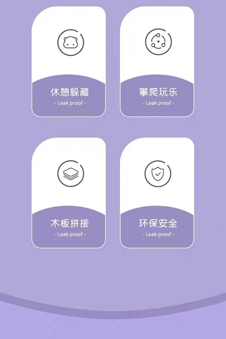 Jouet coulissant pour Hamster assemblé, cochon d'inde, ours doré, nid de maison de Hamster respirant et amusant, Chinchillas, jouet d'exercice pour Hamster, accessoire - Animaleriex