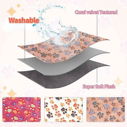 Tapis de sommeil doux pour Hamster, tapis de pipi pour animaux de compagnie, chiot, chaton, couverture de lit, cochon d'inde, tapis en peluche, lit pour petits animaux, lapin, Hamster - Animaleriex