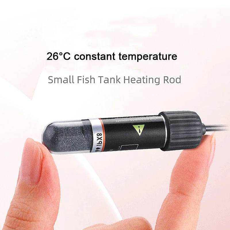 Mini tige chauffante USB pour petit Aquarium, 26 °C, température constante, Thermostat Submersible, 10W - Animaleriex