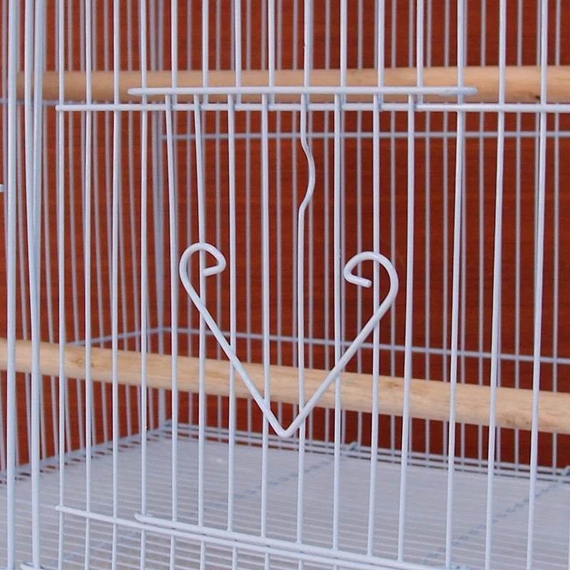 76x45x46 cm Extra Large Cage à oiseaux perroquet animal de compagnie en gros grand extérieur pas cher en fer forgé canari oiseau Cage élevage grande Cage - Animaleriex