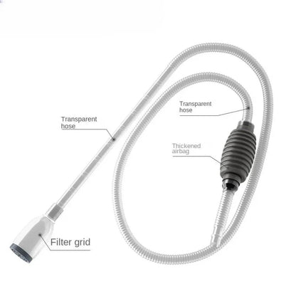 Siphon d'aquarium aspirateur réservoir de poisson changeur d'eau manuel changeur d'eau semi-automatique pompe d'aquarium outils de nettoyage - Animaleriex