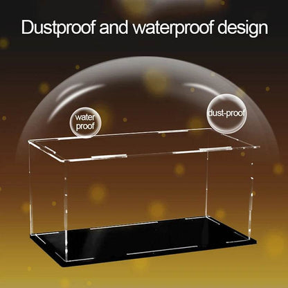 Présentoir en acrylique transparent, anti-poussière, jouet, voiture, camions, fourgonnettes, boîte de modèle, Collection, rangement, comptoir, boîte d'exposition - Animaleriex
