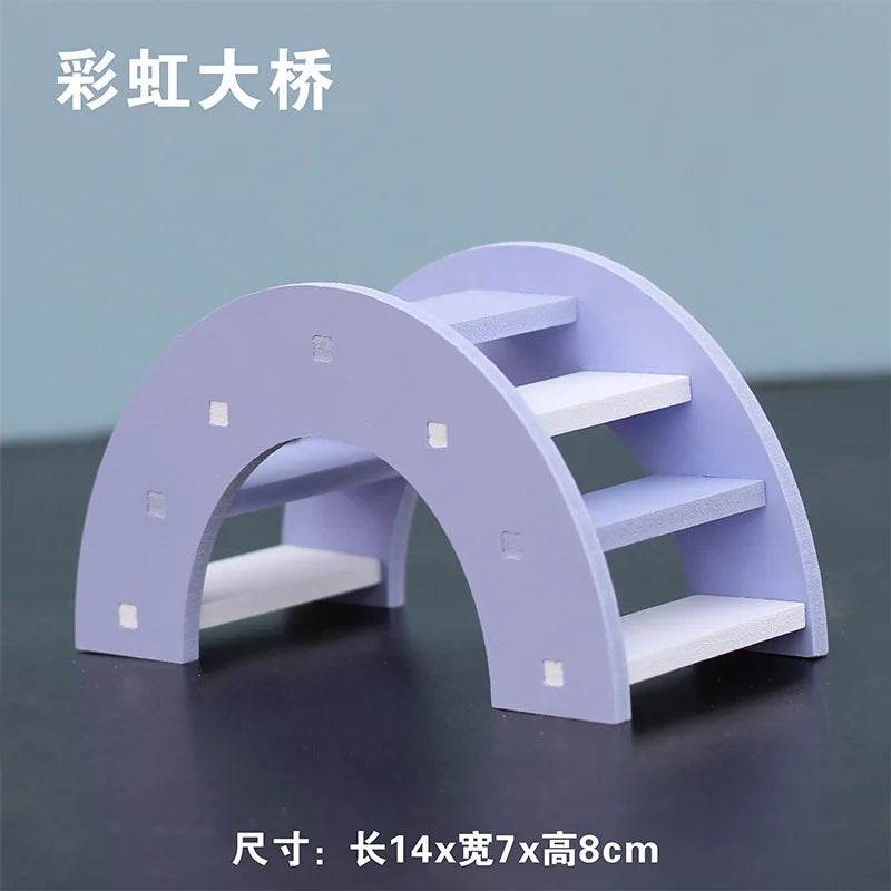 Jouet coulissant pour Hamster assemblé, cochon d'inde, ours doré, nid de maison de Hamster respirant et amusant, Chinchillas, jouet d'exercice pour Hamster, accessoire - Animaleriex