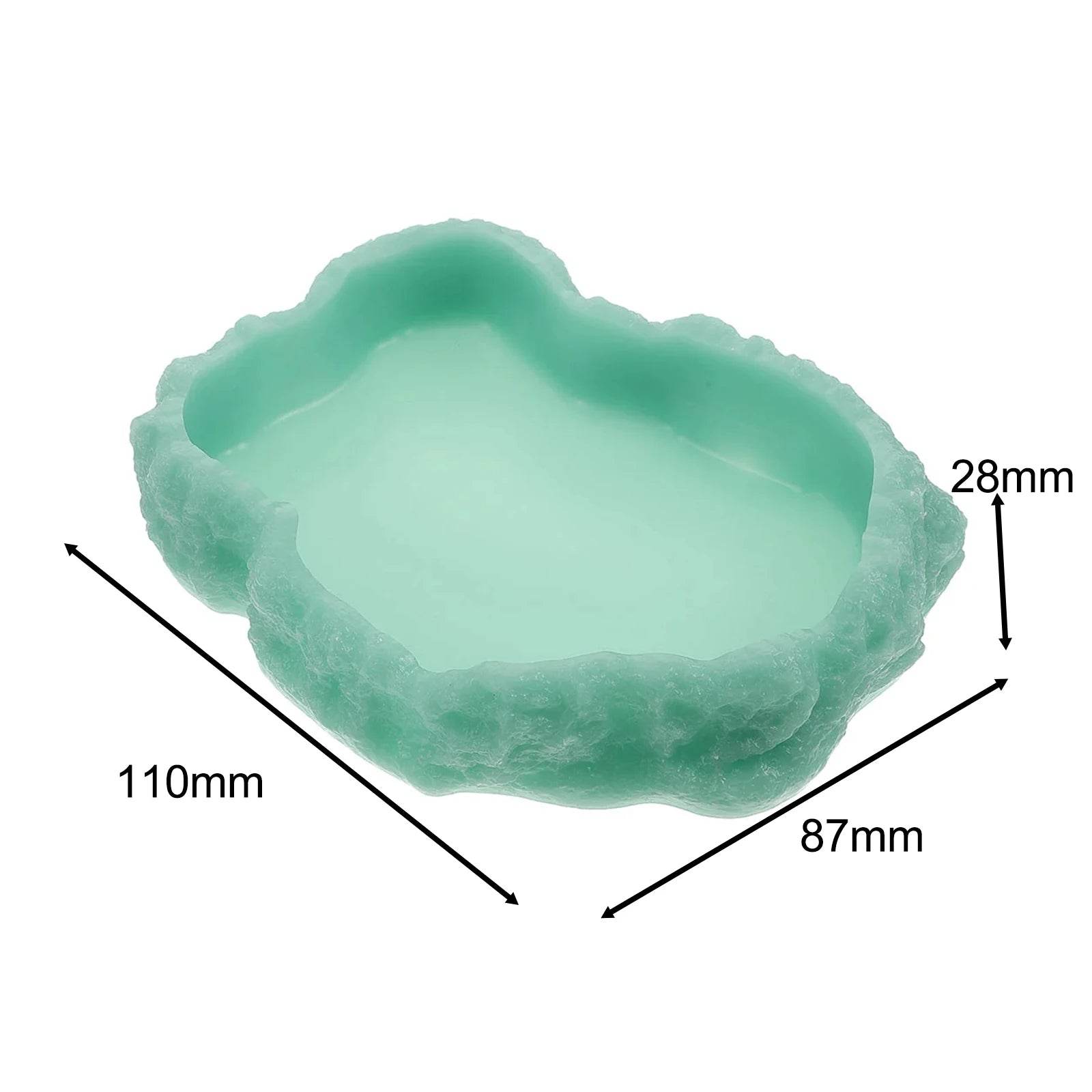 Bols d'eau pour reptiles, plaque de Terrarium, mangeoire pour amphibiens, grenouille, caméléon, tortue, Dragon barbu, tortue - Animaleriex