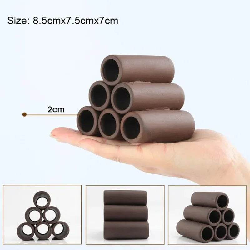 Décoration d'aquarium en céramique, abri pour poissons et crevettes, poterie, maison de Scorpion, Simulation de pierre, décor d'aquarium idéal - Animaleriex