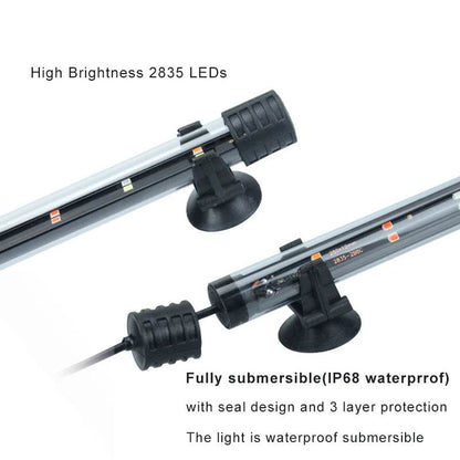 14-58CM lumière d'aquarium réservoir de poisson lampe de lumière Submersible étanche sous-marine lumières LED éclairage d'aquarium - Animaleriex