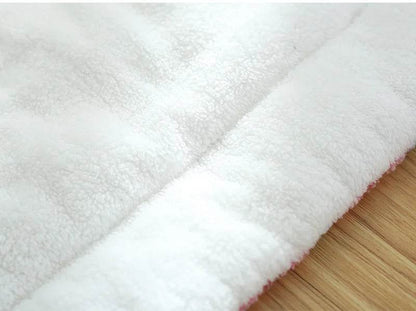 Tapis polaire doux pour Hamster, lit pour petits animaux, chat, Rats, lapin, couverture chaude, cochon d'inde, lit de couchage, accessoires pour Hamster - Animaleriex