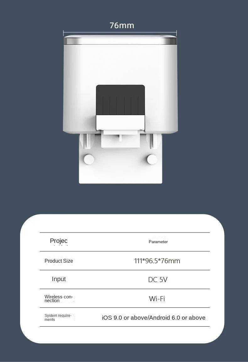 Alimentation automatique pour Aquarium, synchronisation/Wifi, sans fil, application pour téléphone Intelligent, haut-parleur Intelligent, télécommande vocale, alimentation des poissons - Animaleriex