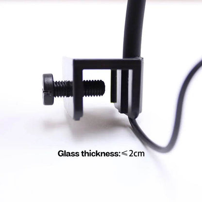 Lumière d'aquarium Mini projecteurs d'Amérique du Sud COB LED Créer un aquarium Écologie d'Amérique du Sud Lumière jaune et blanche 3W USB - Animaleriex