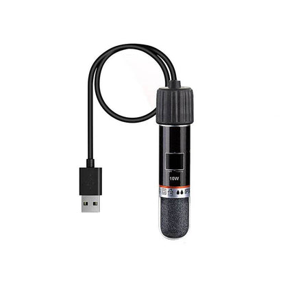 Mini tige chauffante USB pour petit Aquarium, 26 °C, température constante, Thermostat Submersible, 10W - Animaleriex