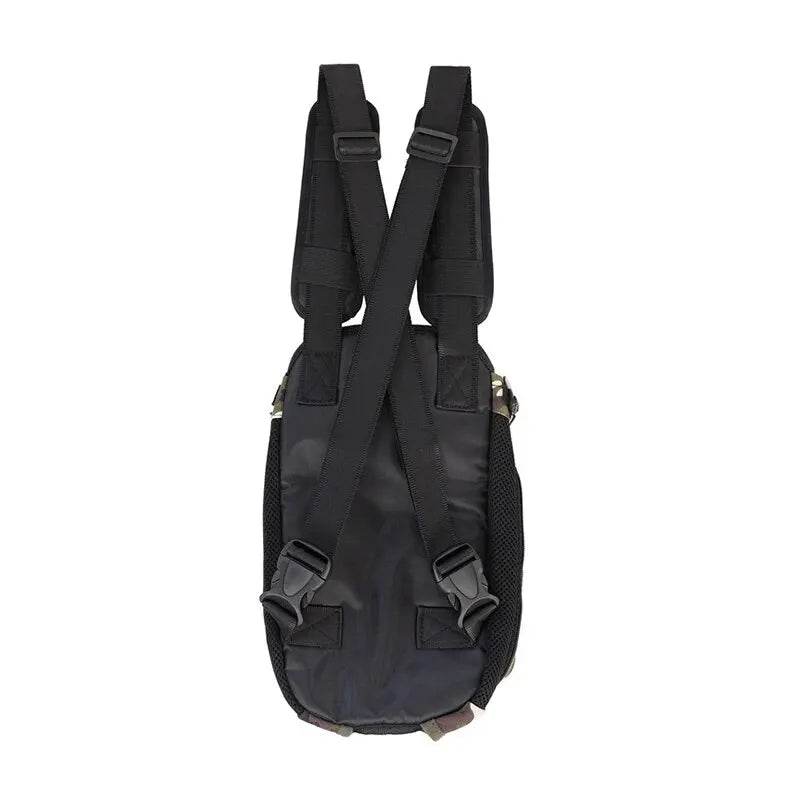 Sac à dos de poitrine réglable pour chat de compagnie, 1 pièce, pour le transport en plein air, maille de Ventilation pour randonnée, Camping, voyages, sac à bandoulière en petit - Animaleriex