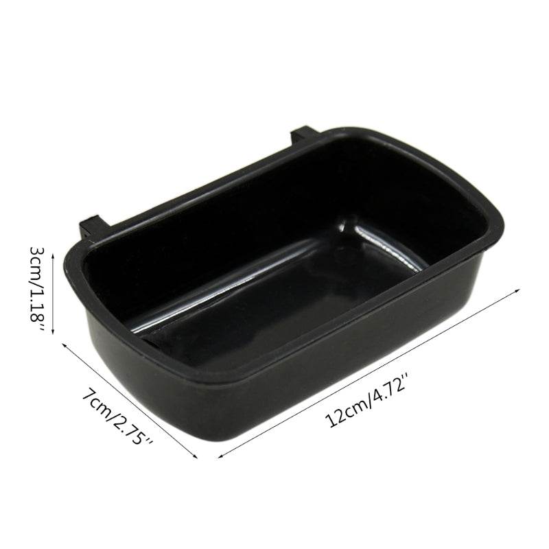 Petit bol distributeur de nourriture pour animaux de compagnie, Cage à Hamster, bol suspendu, dispositif de consommation d'eau, tasse d'alimentation pour oiseaux, écureuils et lapins - Animaleriex