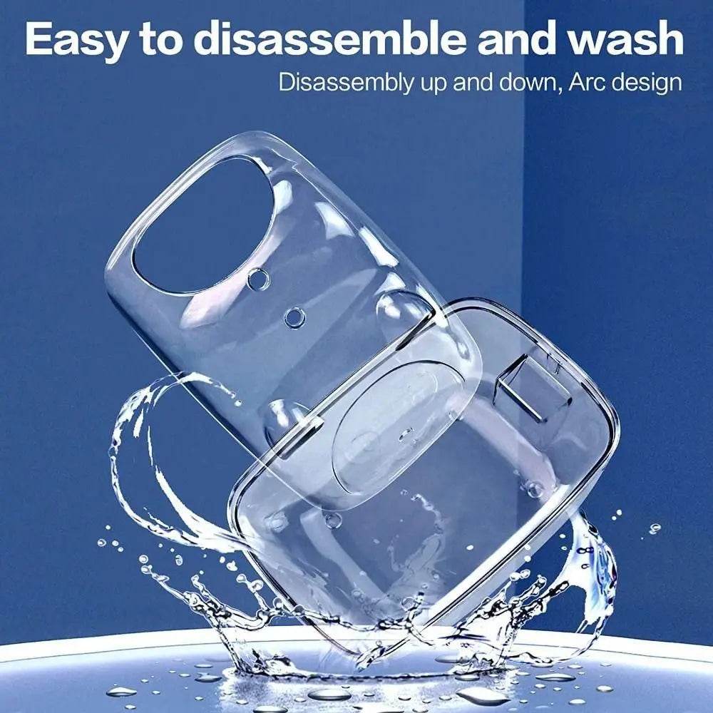 Cage de toilette transparente pour Hamster, Cage pour cochon d'inde, bain de sable, boîte à souris en plastique acrylique pour Hamster - Animaleriex