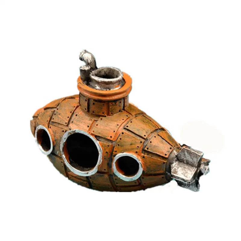 Ornements sous-marins en résine, abri pour poissons et crevettes, accessoires d'aménagement paysager pour Aquarium, décorations pour Aquarium - Animaleriex