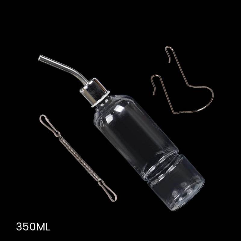 Bouteille à boire en plastique pour lapin, Cage à Hamster, distributeur de bouteille d'eau pour lapin, cochon d'inde, écureuil, petite mangeoire pour animal domestique, 180/350/750ML - Animaleriex