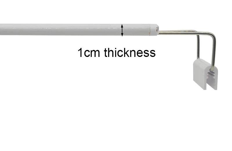 Lumière LED pour Aquarium Super mince Aquarium plante aquatique grandir éclairage étanche lumineux pince lampe bleu LED 18-72 cm pour plantes 220 v - Animaleriex