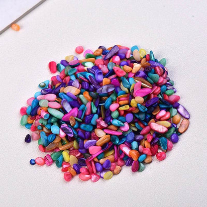 Pierres naturelles, cristaux de gravier, puces de Quartz, minéraux, guérison Reiki, Agates tombées, spécimen de pierres précieuses, décoration d'aquarium à domicile, 50/100g - Animaleriex