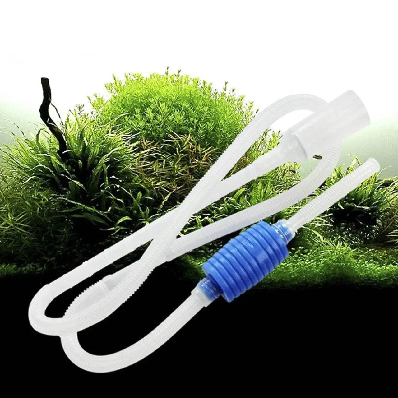 Semi-automatique Aquarium propre aspirateur changement d'eau gravier Aquarium Simple réservoir de poisson vide Siphon pompe nettoyeur - Animaleriex