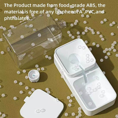 Mangeoire pour chien Distributeur d'eau pour chat Mangeoire automatique pour chat et distributeur d'eau pour chat Mangeoire pour chat par gravité Distributeur de stockage de nourriture Conteneur - Animaleriex