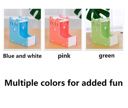 Abreuvoir Durable pour Hamster, petit porte-bouteille pour animaux de compagnie, distributeur de nourriture pour Hamster et lapin, Mini alimentation en eau mignonne, fournitures pour animaux de compagnie - Animaleriex
