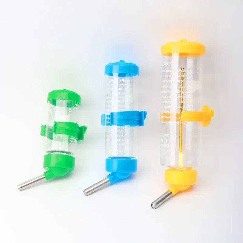 Abreuvoir suspendu pour Hamster, distributeur de bouteilles d'eau, mangeoire pour chien, cochon d'inde, écureuil, lapin, tête de boisson 80/125/250ml - Animaleriex